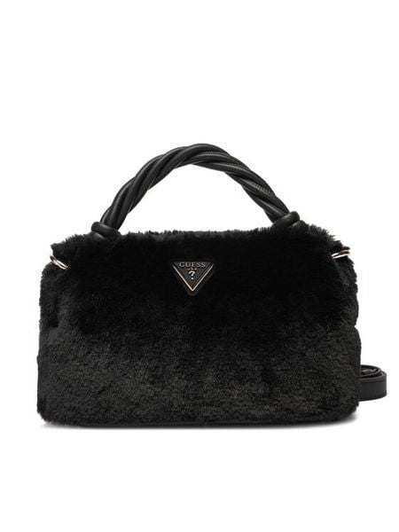 Guess Torebka Shaida HWWG81 43110 Czarny. Czarne torebki klasyczne damskie Guess, z aplikacjami, z materiału, bez dodatków. Za 509.99 zł.