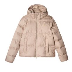 Damska kurtka puchowa 4F, beżowa, rozmiar M. Brązowe kurtki damskie 4f, m, bez wzorów, z puchu, bez kaptura. Za 703.99 zł.