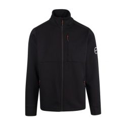 Męska Kurtka Travis DLX. Czarne kurtki narciarskie i snowboardowe damskie Trespass, m, bez wzorów, z dzianiny, bez kaptura, narciarskie. Za 213.99 zł.
