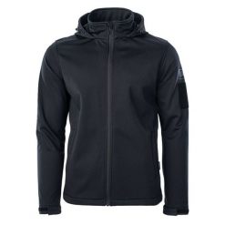 Kurtka męska Softshell Magnum Cervus - czarna, Rozmiar L. Czarne kurtki męskie MAGNUM, l, bez wzorów, z materiału, bez kaptura. Za 204.99 zł.
