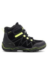 Sprandi Trapery BP91-20027 Czarny. Czarne buty zimowe chłopięce Sprandi, ze skóry. Za 169.99 zł.