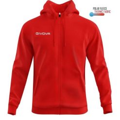 Bluza Sportowa Givova Polarfleece 500 4XL. Czerwone bluzy bez kaptura męskie Givova, m, z poliesteru. Za 105.73 zł.