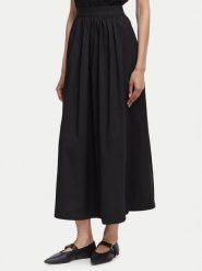 Vero Moda Spódnica maxi Friba 10346845 Czarny Regular Fit. Czarne spódniczki damskie Vero Moda, m, bez wzorów, z bawełny, maxi. Za 199.99 zł.