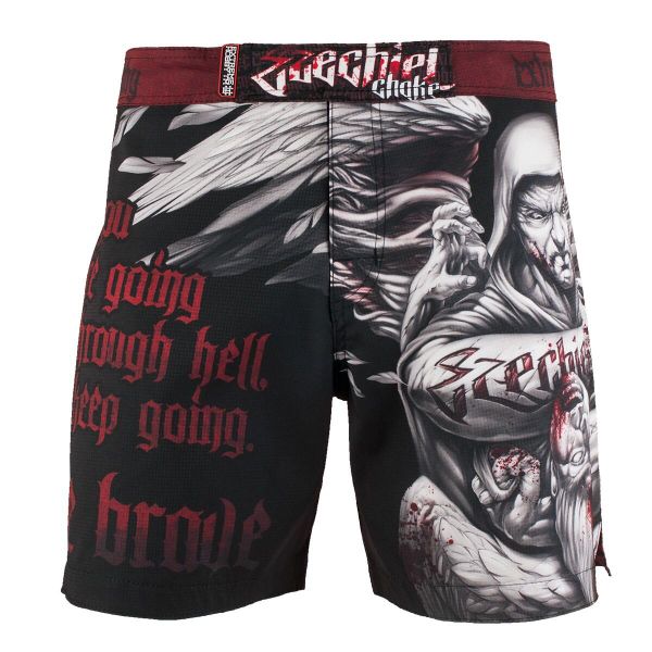 Spodenki Sportowe Męskie na trening i siłownię EXTREME HOBBY EZECHIEL. Czarne szorty męskie EXTREME HOBBY, m, z elastanu, na fitness i siłownię. Za 218.00 zł.