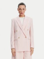 BOSS Marynarka Jaleto7 50537509 Różowy Regular Fit. Czerwone marynarki i żakiety damskie Boss, bez wzorów, z wełny. Za 1,169.00 zł.