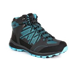 Buty trekkingowe damskie Regatta Samaris II Mid wodoodporne. Niebieskie obuwie trekkingowe damskie Regatta. Za 271.00 zł.