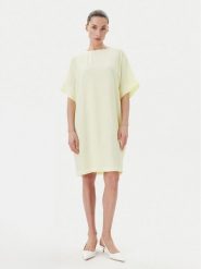 Bruuns Bazaar Sukienka codzienna Gigi BBW3477N Żółty Loose Fit. Żółte sukienki damskie Bruuns Bazaar, na co dzień, bez wzorów, z wiskozy, bez kołnierzyka, bez ramiączek, proste. Za 259.99 zł.