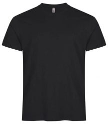 Clique Premium Long-T Długi T-shirt z bawełny. Czarne t-shirty męskie CLIQUE, xl, bez wzorów, z bawełny, bez kołnierzyka. Za 108.05 zł.