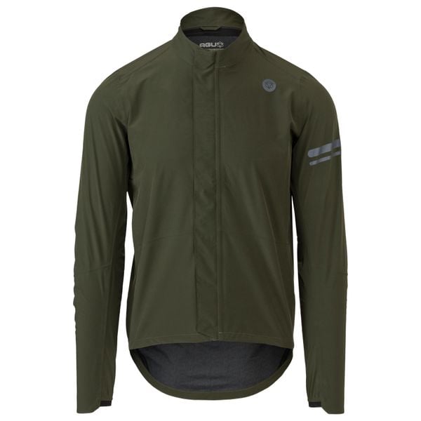 Kurtka wodoodporna Agu Prime Performance. Zielone kurtki męskie Agu, m, bez wzorów, sportowe, bez kaptura. Za 746.00 zł.