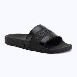 Klapki męskie BOGNER Belize 4 F. Czarne klapki i japonki męskie Bogner, z materiału. Za 349.99 zł.
