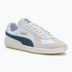 Buty PUMA Army Trainer pumawarm night. Białe buty sportowe na co dzień damskie Puma, bez wzorów. Za 209.99 zł.