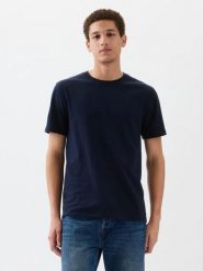 T-SHIRT MĘSKI GAP KOSZULKA 842063-XL. Niebieskie t-shirty sportowe męskie GAP, m, z bawełny, bez ramiączek, na fitness i siłownię. Za 89.00 zł.