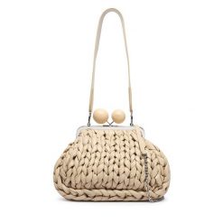 Torebka Weekend Max Mara. Białe torebki klasyczne damskie Weekend Max Mara, bez wzorów, wizytowe, bez kołnierzyka, bez ramiączek. Za 2,629.00 zł.