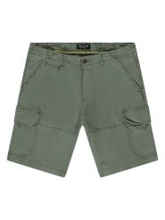 Cars Jeans Bojówki "Benmas" w kolorze zielonym rozmiar: L. Zielone szorty męskie Cars-Jeans, bez wzorów, z bawełny. Za 83.03 zł.