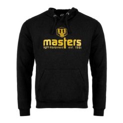 Bluza Z Kapturem Męska Basic. Czarne bluzy z kapturem męskie Masters, l, z bawełny. Za 271.99 zł.