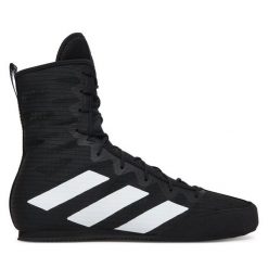 Buty bokserskie adidas. Czarne buty sportowe na co dzień męskie Adidas, bez zapięcia. Za 479.99 zł.