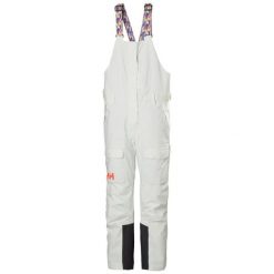 Damskie spodnie narciarskie cargo na szelkach Helly Hansen Switch. Zielone spodnie dresowe damskie Helly Hansen, bez wzorów. Za 1,065.00 zł.
