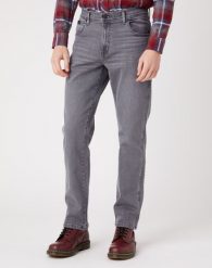 WRANGLER TEXAS MĘSKIE SPODNIE JEANSOWE REVELATION W1212923K 112320056. Spodnie materiałowe męskie Wrangler, bez wzorów, z jeansu. Za 229.99 zł.