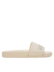 LOVE MOSCHINO Klapki JA28122G1MI13110 Écru. Klapki damskie Love Moschino, bez wzorów, z tworzywa sztucznego, bez obcasa. Za 419.99 zł.