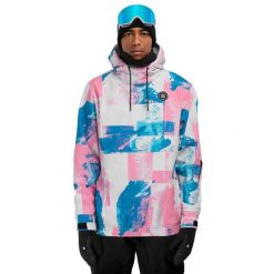 Kurtka snowboardowa męska W1 Holi. Czerwone kurtki męskie SIROKO, l, bez wzorów, z softshellu, bez kaptura, narciarskie. Za 844.00 zł.