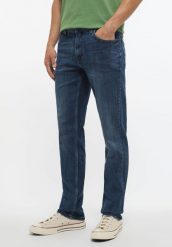 MUSTANG WASHINGTON MĘSKIE SPODNIE JEANSOWE JEANSY DENIM BLUE 1012441 5000 883. Niebieskie jeansy męskie Mustang. Za 199.99 zł.