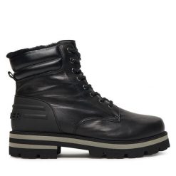 Trapery Bogner. Czarne buty zimowe męskie Bogner, bez zapięcia. Za 2,109.00 zł.