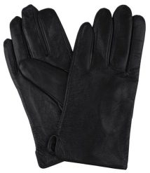 Czarne Męskie Skórzane Rękawiczki, Skóra Bydlęca -HIS STORY- Eleganckie, Jesienno-Zimowe, Ocieplane. Czarne rękawiczki męskie His Story, na zimę, bez wzorów, ze skóry. Za 149.00 zł.