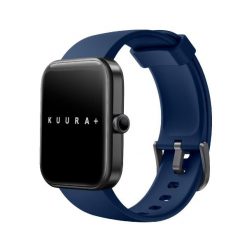 Kuura+ Inteligentny Zegarek DO - Niebieski. Niebieskie, cyfrowe zegarki damskie KUURA, srebrne. Za 319.00 zł.