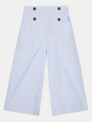 Pepe Jeans Spodnie materiałowe Ollie PG210793 Niebieski Regular Fit. Niebieskie spodnie dziewczęce Pepe Jeans, z bawełny. Za 159.99 zł.
