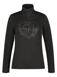 Icepeak Koszulka funkcyjna "Ellenton" w kolorze czarnym rozmiar: M. Czarne topy sportowe damskie ICEPEAK, m, bez wzorów, z materiału, bez ramiączek. Za 169.26 zł.