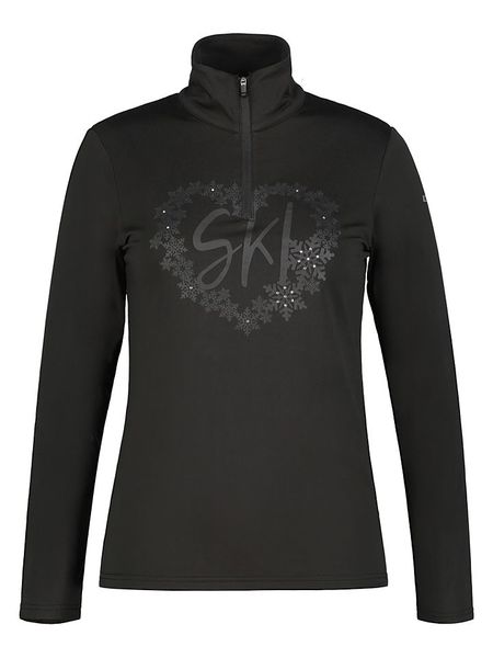 Icepeak Koszulka funkcyjna "Ellenton" w kolorze czarnym rozmiar: M. Czarne topy sportowe damskie ICEPEAK, m, bez wzorów, z materiału, bez ramiączek. Za 169.26 zł.