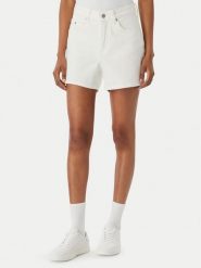 Karl Lagerfeld Jeans Szorty jeansowe B2W10066 Biały Regular Fit. Białe szorty damskie Karl Lagerfeld Jeans, bez wzorów, z bawełny. Za 375.99 zł.