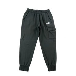Second life - Spodnie dresowe męskie Puma ESS Cargo - Stan dobry. Czarne spodnie sportowe męskie Puma, z dresówki. Za 113.64 zł.