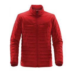 Męska Kurtka Ocieplana Nautilus. Czerwone kurtki męskie STORMTECH, m, bez wzorów, z puchu, sportowe, bez kaptura. Za 384.99 zł.