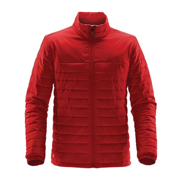 Męska Kurtka Ocieplana Nautilus. Czerwone kurtki męskie STORMTECH, m, bez wzorów, z puchu, sportowe, bez kaptura. Za 386.99 zł.