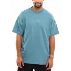 Koszulka Mężczyzna adidas T-shirt Bluzka Sportowa Bawełna Treningowa roz. XL. Niebieskie t-shirty męskie Adidas, m, bez wzorów, z bawełny, bez kołnierzyka. Za 102.00 zł.