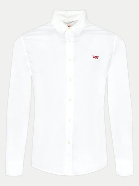 Levi's® Koszula Housemark A7226-0000 Biały Slim Fit. Białe koszule męskie m, bez wzorów, z bawełny, bez kołnierzyka, bez ramiączek. Za 179.99 zł.