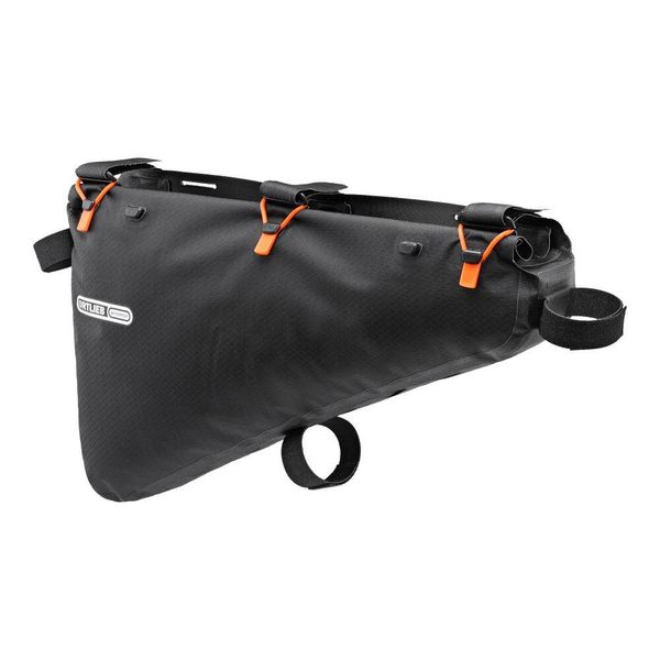 Torba Bike Packing Pod Ramę Ortlieb Frame-Pack Rc Black Matt 6L. Czarne torebki klasyczne damskie Ortlieb, bez wzorów, z materiału, bez dodatków. Za 589.90 zł.