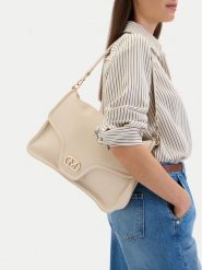 MEXX Torebka EO-MEXX-B-001-09 Beżowy. Brązowe torebki klasyczne damskie Mexx, bez wzorów, z materiału, bez dodatków. Za 269.99 zł.