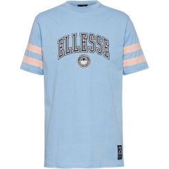 Koszulka Ellesse Slateno. Niebieskie t-shirty damskie Ellesse, m, bez wzorów, z bawełny, bez kołnierzyka. Za 161.00 zł.