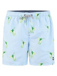 Happy Shorts Szorty kąpielowe w kolorze błękitnym rozmiar: M. Niebieskie szorty sportowe męskie Happy Shorts, m, z materiału, outdoorowe. Za 72.95 zł.