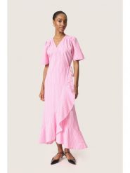 Soaked in Luxury Sukienka w kolorze różowo-białym rozmiar: XL. Różowe sukienki damskie Soaked in Luxury, xl, bez wzorów, z bawełny, bez kołnierzyka, bez ramiączek, maxi. Za 173.99 zł.