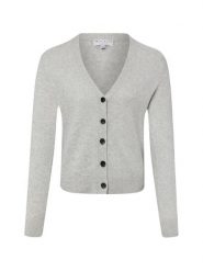 Marie Lund sweter z czystego kaszmiru Kobiety Kaszmir szary, S. Szare swetry klasyczne damskie Marie Lund, s, z kaszmiru, bez kołnierzyka. Za 799.95 zł.
