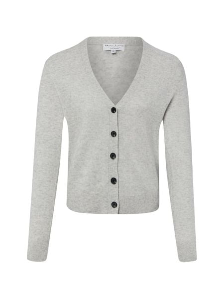 Marie Lund sweter z czystego kaszmiru Kobiety Kaszmir szary, S. Szare swetry klasyczne damskie Marie Lund, s, z kaszmiru, bez kołnierzyka. Za 799.95 zł.