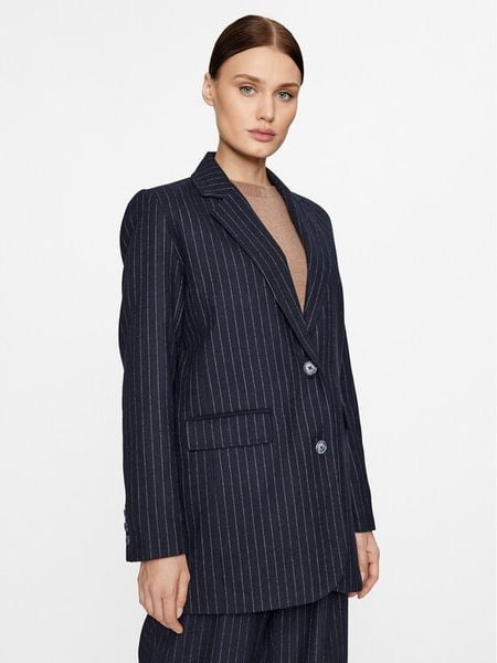 Pepe Jeans Marynarka Rene PL402287 Czarny Relaxed Fit. Czarne marynarki i żakiety damskie Pepe Jeans, s, bez wzorów, z jeansu. Za 499.99 zł.