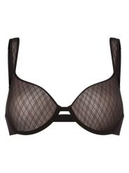 Chantelle biustonosz z fiszbinami Kobiety czarny, 75B. Czarne biustonosze Chantelle, bez wzorów. Za 379.95 zł.