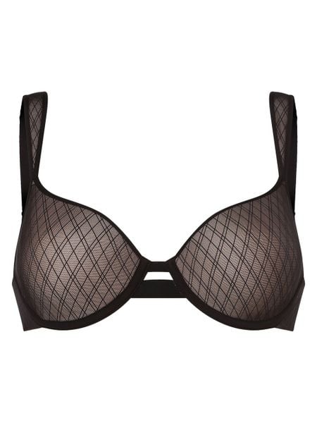 Chantelle biustonosz z fiszbinami Kobiety czarny, 75B. Czarne biustonosze Chantelle, bez wzorów. Za 379.95 zł.