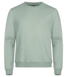 Clique Miami Roundneck – Bluza z okrągłym dekoltem z bawełny i poliestru z. Zielone bluzy bez kaptura męskie CLIQUE, m, z bawełny. Za 166.81 zł.