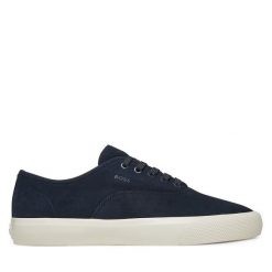 Tenisówki BOSS. Niebieskie trampki i tenisówki męskie Boss, bez wzorów, bez zapięcia. Za 479.99 zł.
