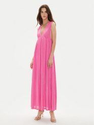 Gina Tricot Sukienka letnia 22141 Różowy Regular Fit. Czerwone sukienki damskie Gina Tricot, na lato, l, bez wzorów, z syntetyku, bez kołnierzyka, bez ramiączek. Za 119.99 zł.